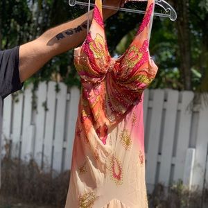 Cassandra Stone Prom Dress/ Formal Evening Gown